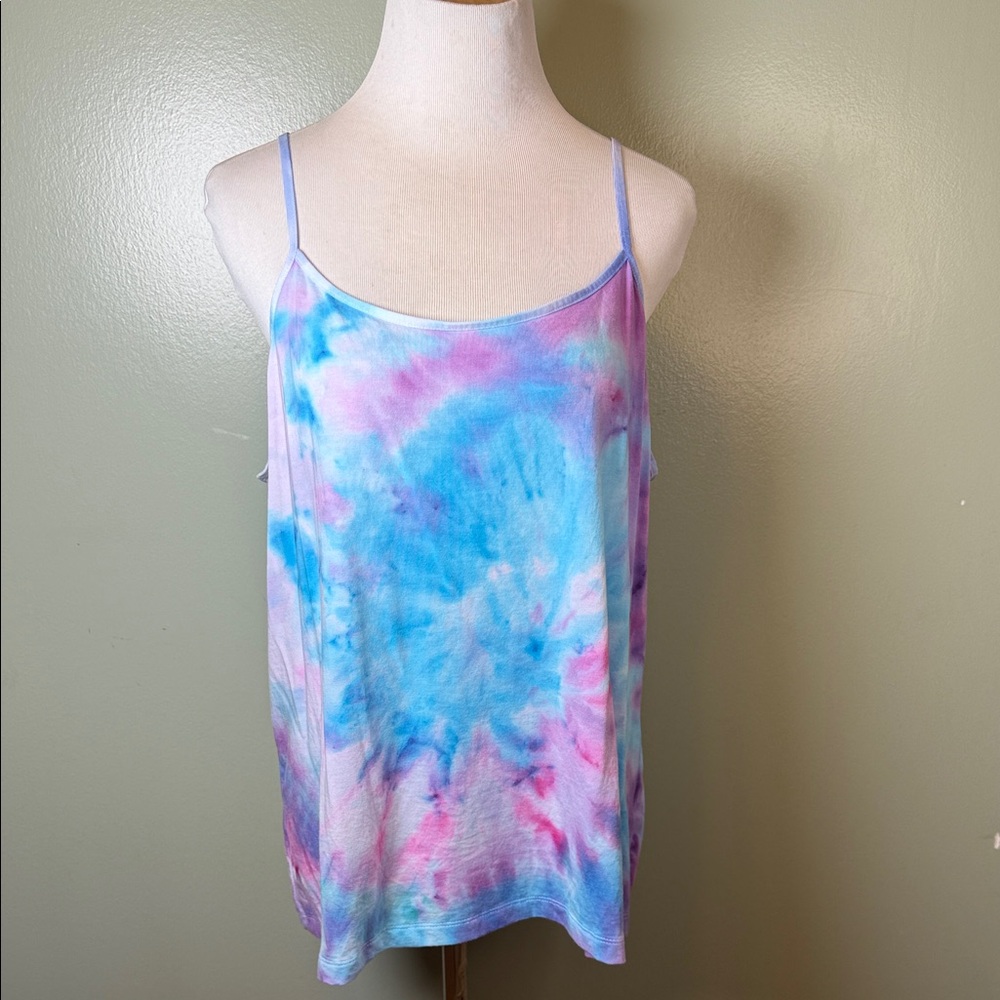 Tie-Dye Spaghetti Strap Top